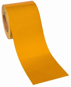 Folia odblaskowa żółta 
