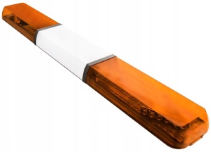 Belka LED OPTIMA 140 cm, pomarańczowa, E9 R65